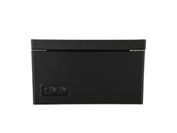 Caja giratoria automática para 4 relojes automáticos, negra, con 6 vitrinas.