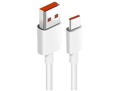 Cable Xiaomi Redmi Note 11 Pro 5G (5A - Tipo-C - Blanco)