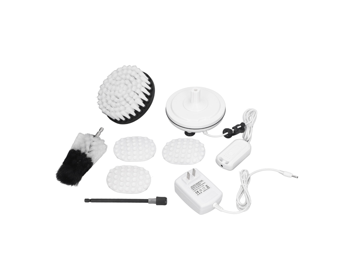 Cepillo Eléctrico Para Limpiar Calzado Con Potente Cepillo Y Kit De Abrillantado Universal.
