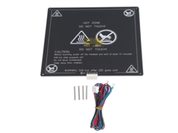 Placa De Aluminio Con Cama Caliente 12v 1.2ω Para Impresora 3d A8 A6 A2 220x220x3mm Con Cable