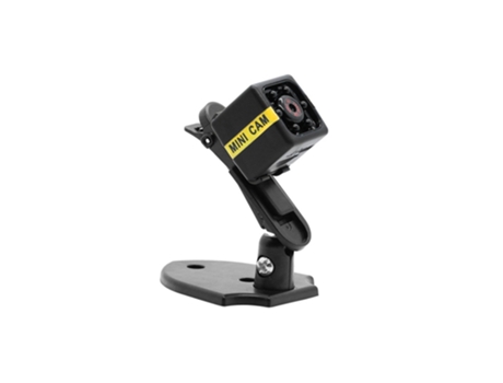 Mini cámara de seguridad Full HD 1080P con visión nocturna negro