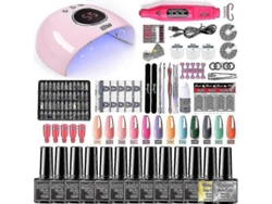 Set de manicura con lámpara LED de 120w/54w y taladro de uñas Ly Ebike