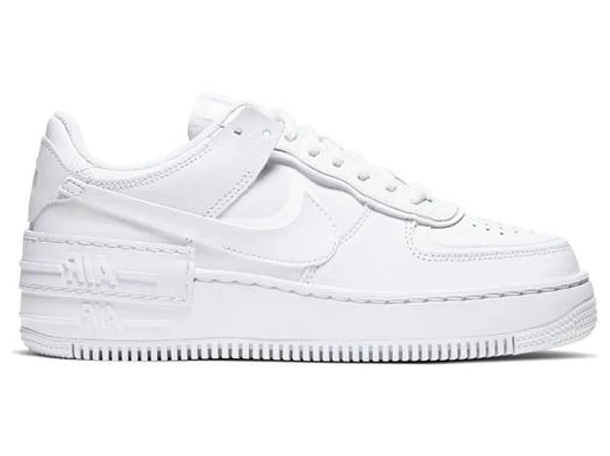 Zapatillas NIKE Air Force 1 Shadow Mujer (38 - Blanco)