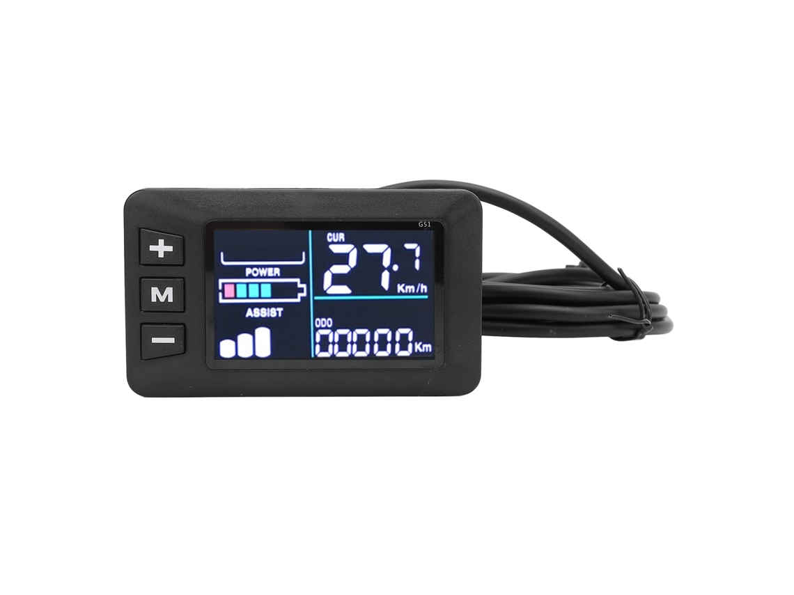Painel De Controle De Bicicleta Elétrica (tela Lcd Colorida, Resistente Ao Calor)