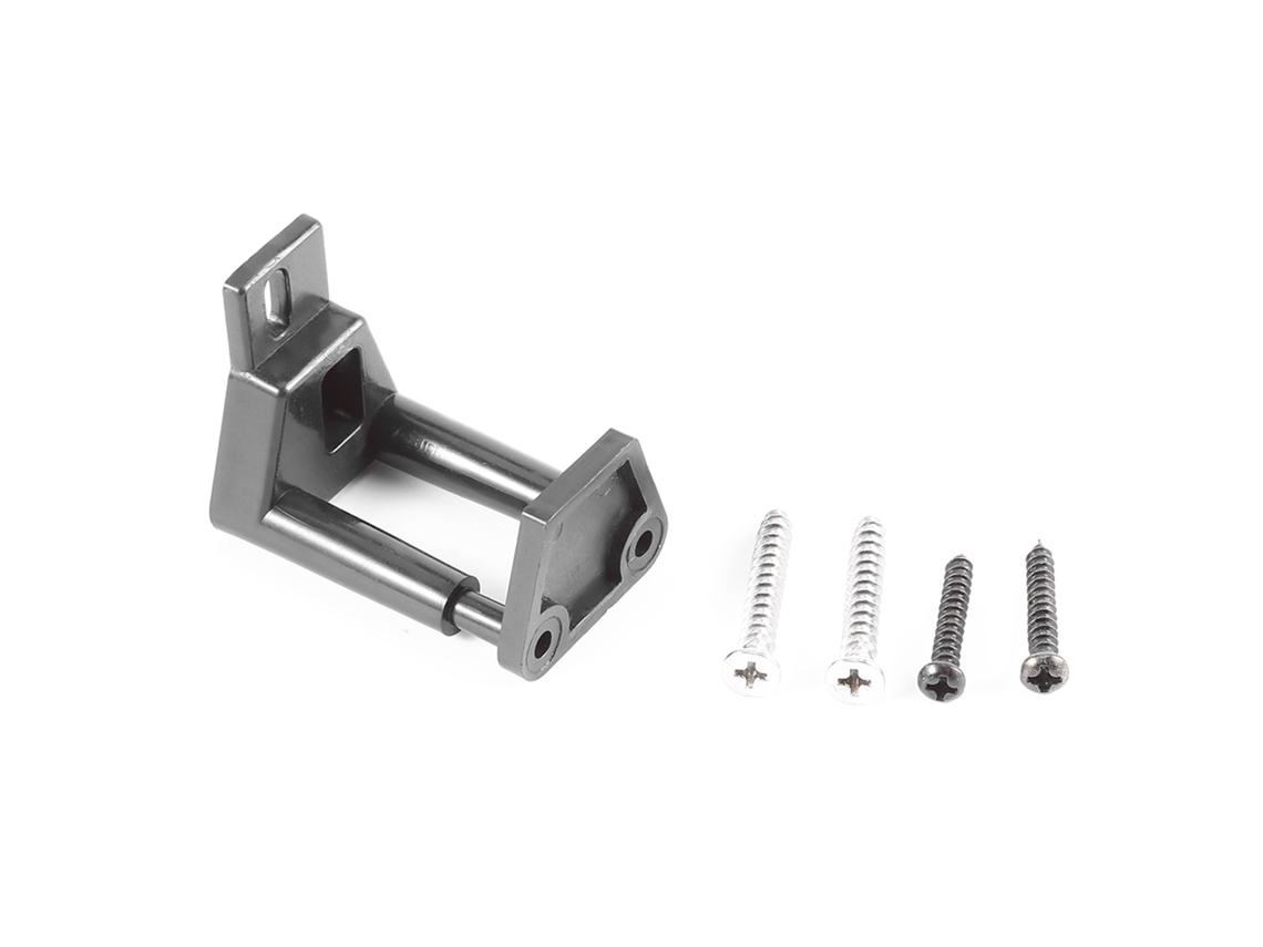Guía de suelo de plástico de alta calidad para puerta corredera a granel con tornillos.
