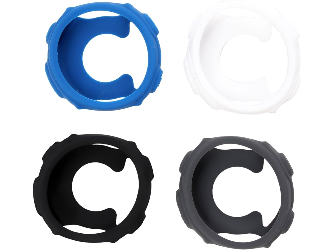 Juego de 4 protectores de silicona para reloj Forerunner, carcasa resistente a golpes y arañazos de Gokoco