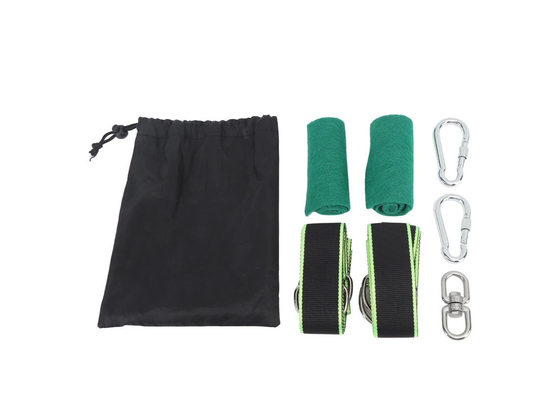 Kit De Correas De Suspensión Seguras Para Columpios De Árbol Con Correas De Red De Poliéster De Alta Resistencia Y Extensión Para Niños.