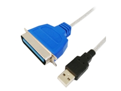 Adaptador Paralelo de Puerto USB - USB 0 Macho - IEEE 1284 36pin Hembra - Velocidad de Transferencia de Datos 12Mbit/s UISAVE