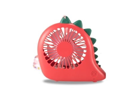Mini Ventilador VOINEE Recargable USB Rojo