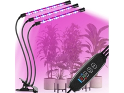 Luz Planta Espectro Completo 60 Led, Mesa, Control Remoto, Temporizador, Para Estufas
