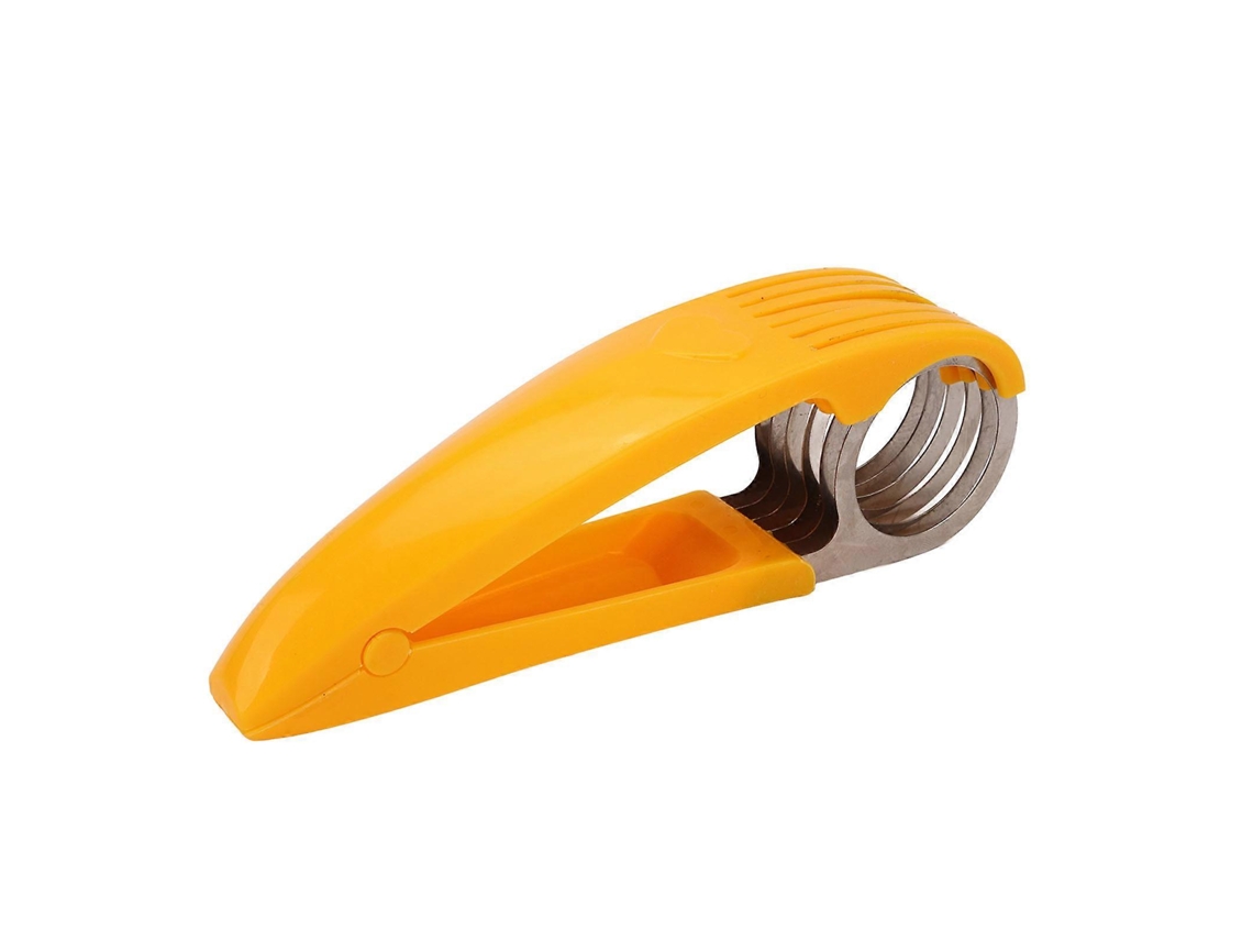 Cortador de plátanos, rebanador de plátanos, pelador de frutas y verduras para ensaladas, utensilio de cocina