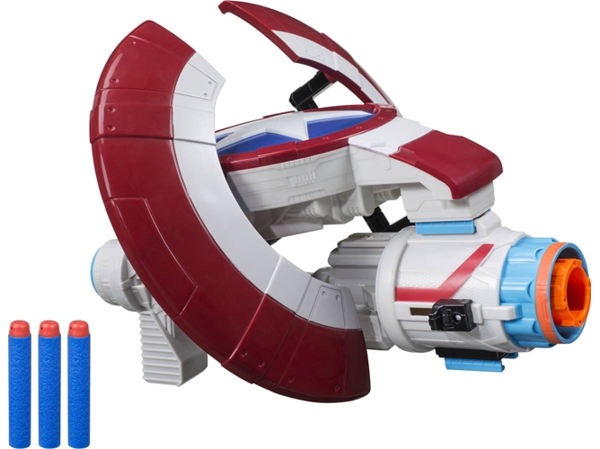 Arma de Jugar HASBRO Marvel Avengers: Endgame: Assemble Gear Captain America - blaster con dardi