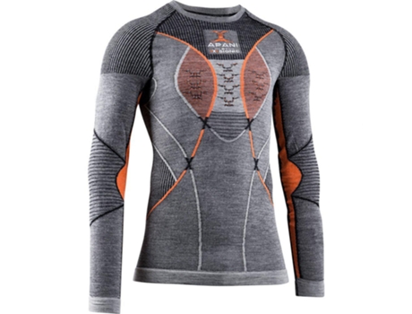 Camiseta de Hombre PUMA Larga Team Cup Rojo (M)