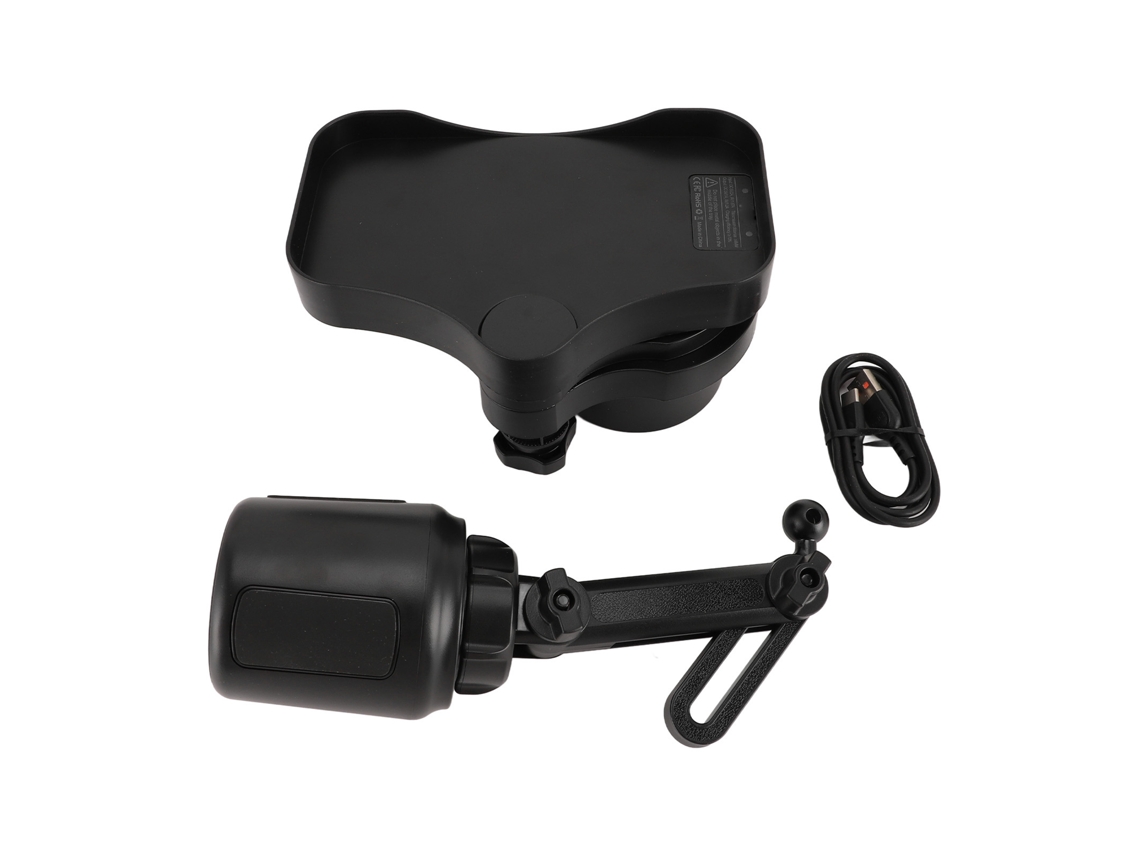 Portavasos Para Coche Con Base Giratoria Ajustable De 360 Grados Y Extensor Para Vasos De 2,56 A 2,83 Pulgadas.