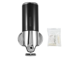 Dispensador Manual De Jabón Para Baño, Hotel, Montaje En Pared, Ducha, Champú, 500 Ml, Negro, Vaso Individual