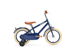 Generation Retro 14 Pulgadas Azul - Bicicleta Infantil Con Cesta