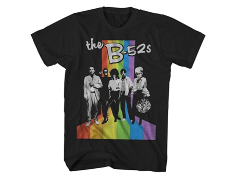 Camiseta ROCKINSTONE La del B-52 Retro Rainbow La del B-52 (XXXL)
