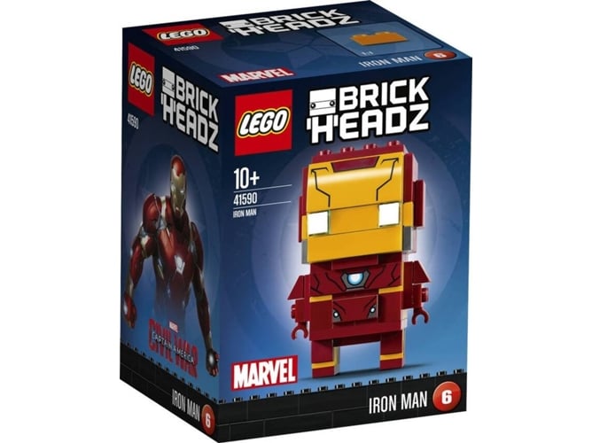 Construción LEGO Brick Headz Iron Man