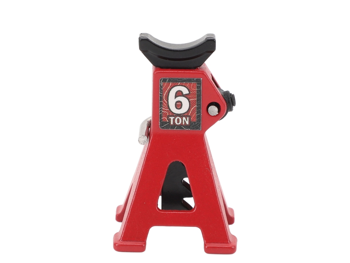 Soporte Para Mini Gato De Aleación De Aluminio Y Hierro Para Coches Rc Crawler Scx24 1/24 1/18 Rojo