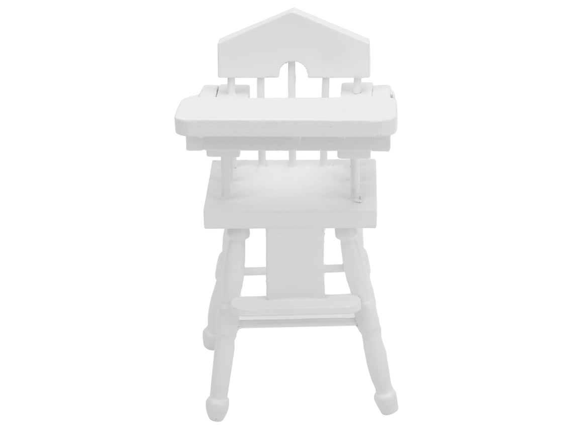 2026-muebles Para Casa De Muñecas Silla Miniatura 1:12 Modelo Silla De Comedor Bebé Decoración Manual Regalo