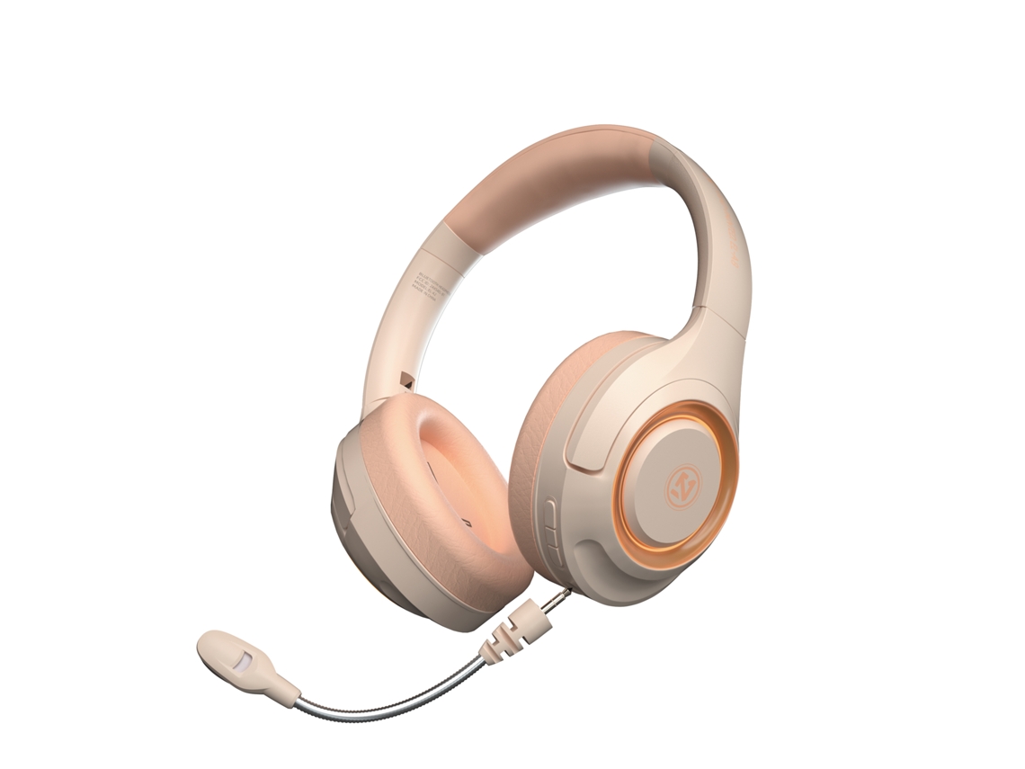 Auriculares Inalámbricos Para Juegos V5.1 Estéreo Con Micrófono Y Cable (rosa)