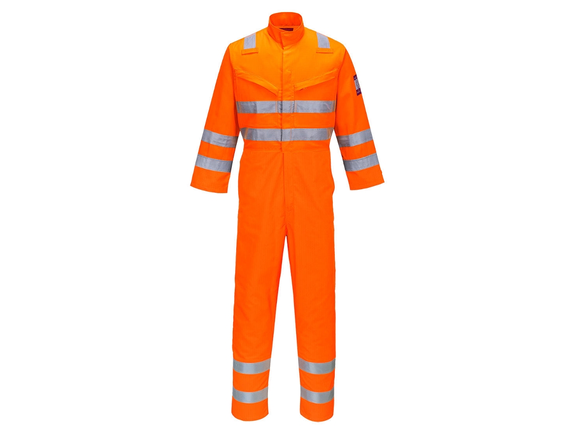 Mono Modaflame Ris Naranja: Protección y versatilidad en entornos peligrosos / Naranja / S Portwest