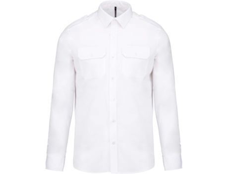 Camisa de Manga Larga Kariban Pilote (Tam: S)