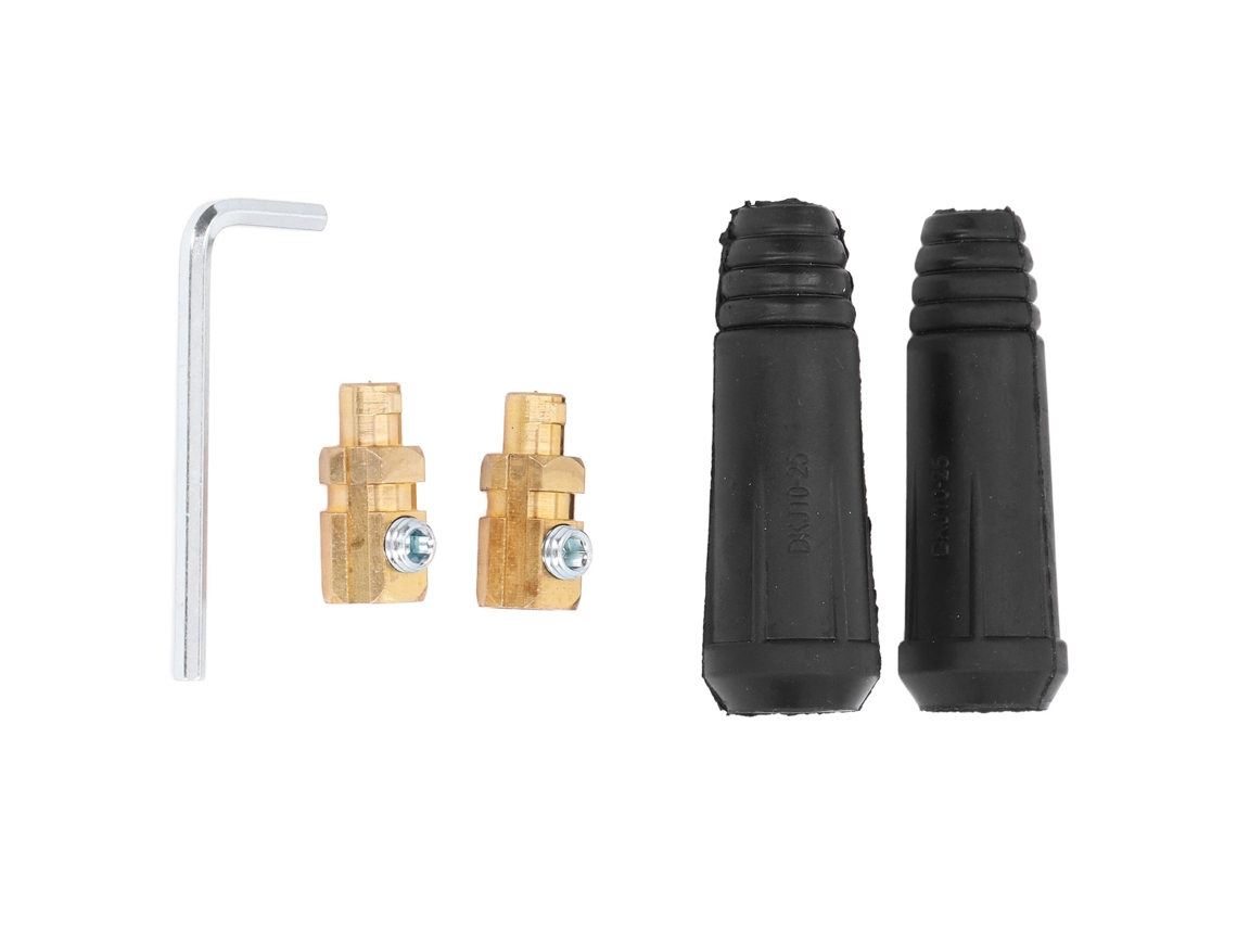 Conector Macho Para Cable De Soldadura 200a Dkj10-25, Acoplamientos De Conexión Rápida, 2 Juegos