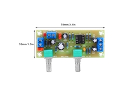 Módulo preamplificador con filtro paso bajo de alta calidad y control de volumen para subwoofer (12 V DC)
