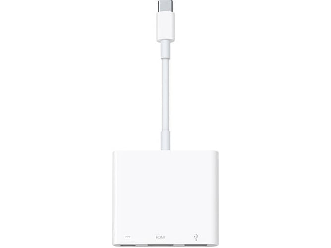 Adaptador APPLE MUF82ZM/A (MacBook - 12'' - Blanco - 3 Puertas)