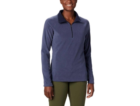 Abrigo Polar para Mujer COLUMBIA Glacial Iv Azul para Montaña (XS)