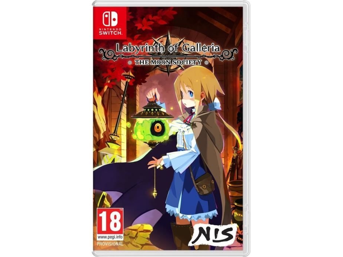 Laberinto de la Galería: La Sociedad de la Luna (Edición Estándar, Nintendo S)