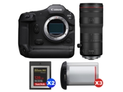 Canon Eos R1 + Rf 24-105mm F/2.8 L Is Usm Z + 2 Sandisk 128gb Extreme Pro Cfexpress Type B + 3 Canon Lp-e19 + Ebook Pricedirect