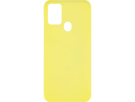 Samsung Galaxy A21s SKYHE Silicona Líquida Amarillo