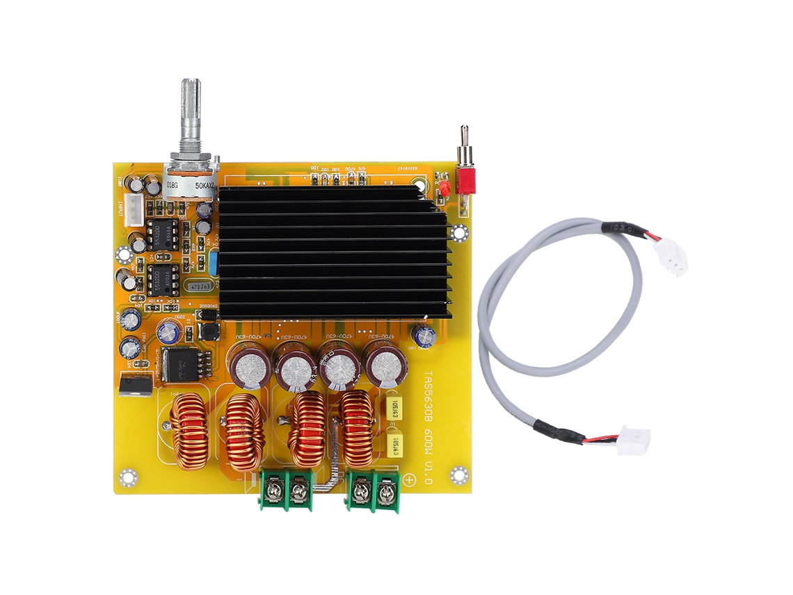 Yncm2026-placa Amplificador Módulo Potenciómetro Subwoofer Componente Electrónico 600w Tas5630