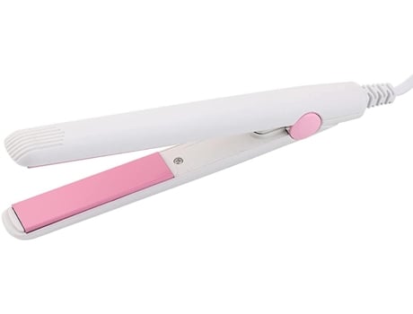 Plancha de cerámica con turmalina Intente 2 en 1, miniplancha de hierro caliente con temperatura constante para BISBISOUS