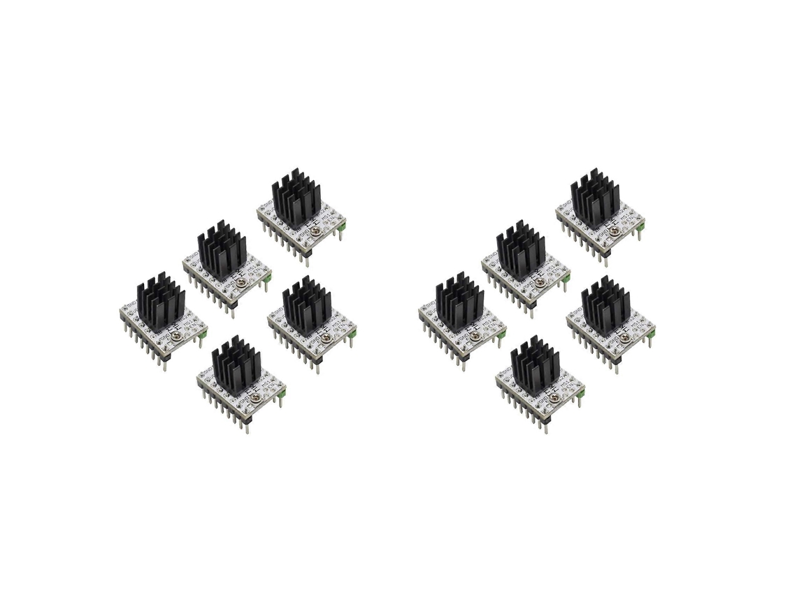 10pcs 3d Printer 2208 Tmc2208 Stepper Motor Driver V2.0 Stepstick Ultra Silent Compatible With For Mks Sgen L Gen L