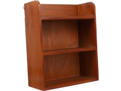 Estantería De Madera Multicapa De 1 Pieza Para Oficina, Elegante Organizador De Escritorio.