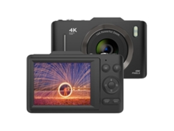 VIGA EUROPE H16 Cámaras Compactas para Estudiantes 4K Hd 48Mp 16X Zoom Antivibración 2.8 Negro