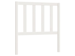 Cabecero de cama 81x4x100 cm Pino macizo Blanco MAISON EXCLUSIVE
