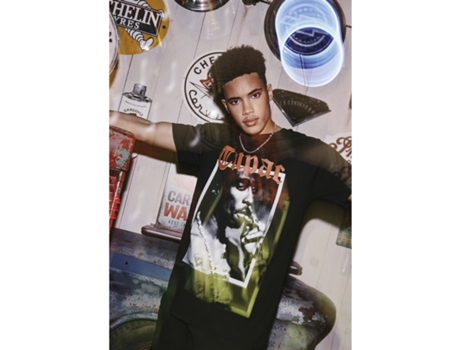 Camiseta MISTER TEE Hombre (Multicolor - S)