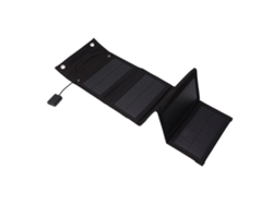 Cargador solar plegable de 20 W con salida USB de 5 V, panel solar portátil impermeable IP65 para exteriores