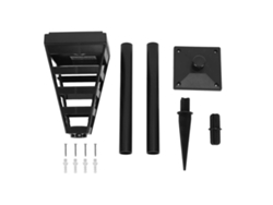 Luz LED solar superbrillante para caminos, resistente al agua, para exteriores, para patio y jardín.