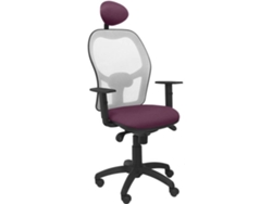Silla de Escritorio Operativa PYC Jorquera C Morado GR (Brazos Ajustables - Malla)