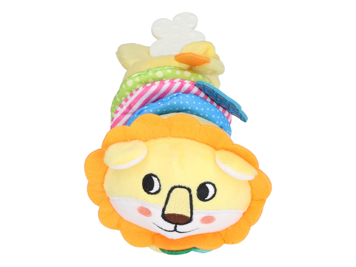 Rastreador De Mano De Peluche Suave Para Bebés Con Chirriador, Lindo Juguete De Animal, 3 Meses+