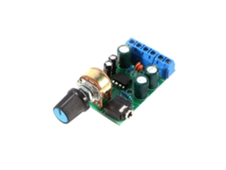 Módulo amplificador estéreo de 2 canales TDA2822M con entrada auxiliar de 3,5 mm (CC 1,8 12 V)