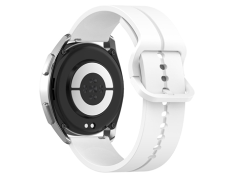 Correa de Silicona 22mm ajustable para Samsung Galaxy Watch 3 45mm/Huawei Watch GT3 SE - blanco