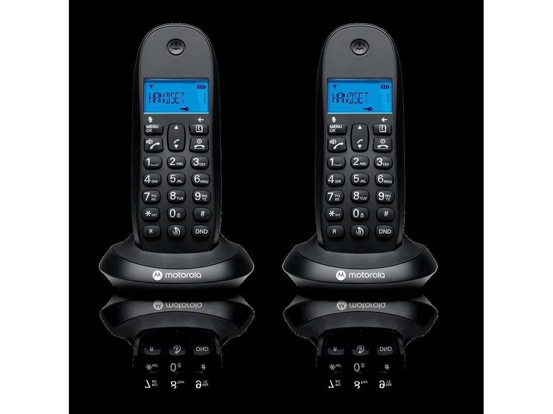 Telefono Inalambrico Dect Digital MOTOROLA C1002Cb