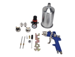 Pistola De Pintura Hvlp Profesional De Aleación De Aluminio Para Recubrimiento Automotriz H-827p Azul