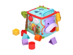 Juguete De Actividades Multifuncional Con Música Y Clasificador De Formas Para Bebés.